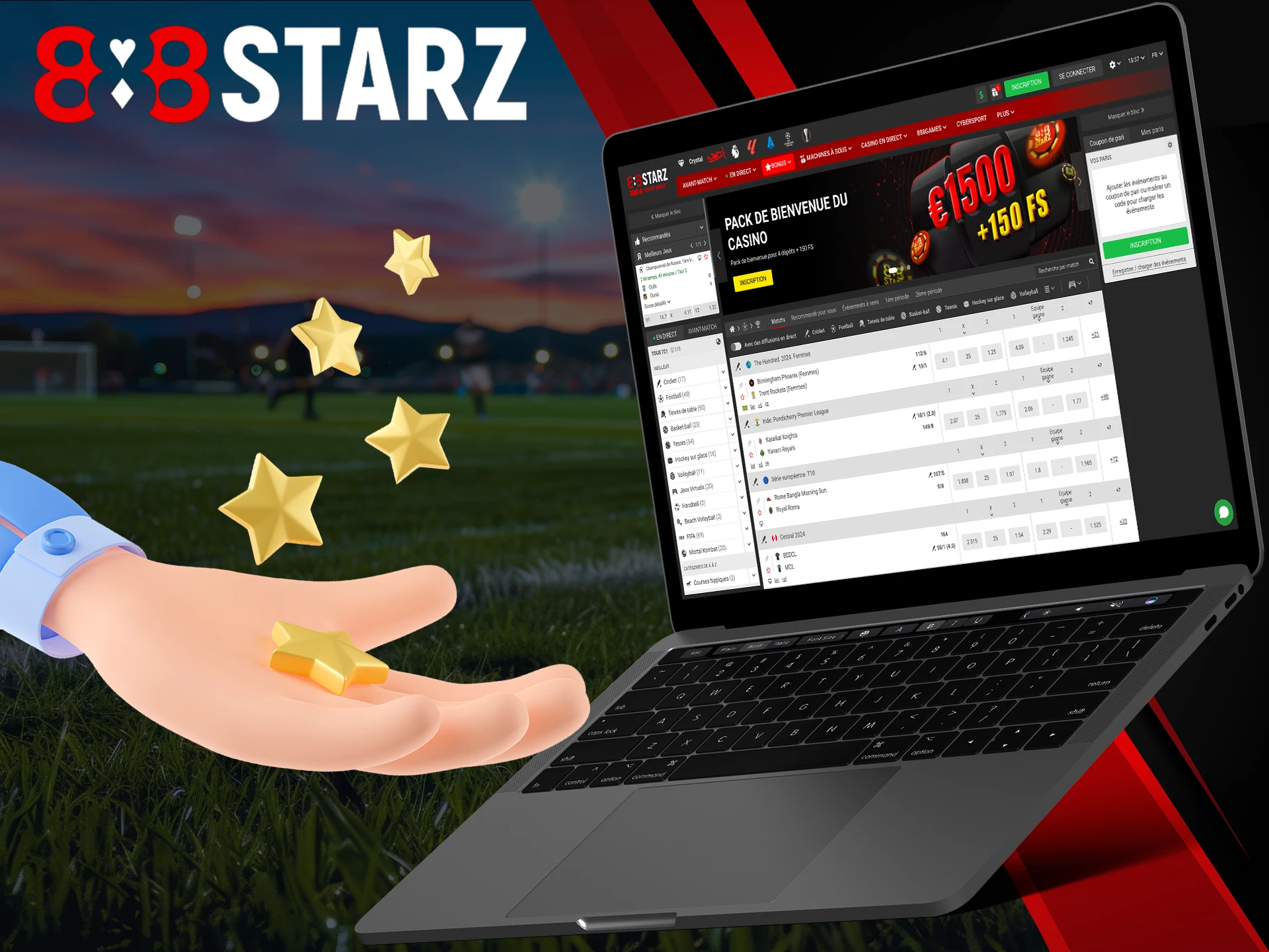 Discover all the advantages of 888Starz.