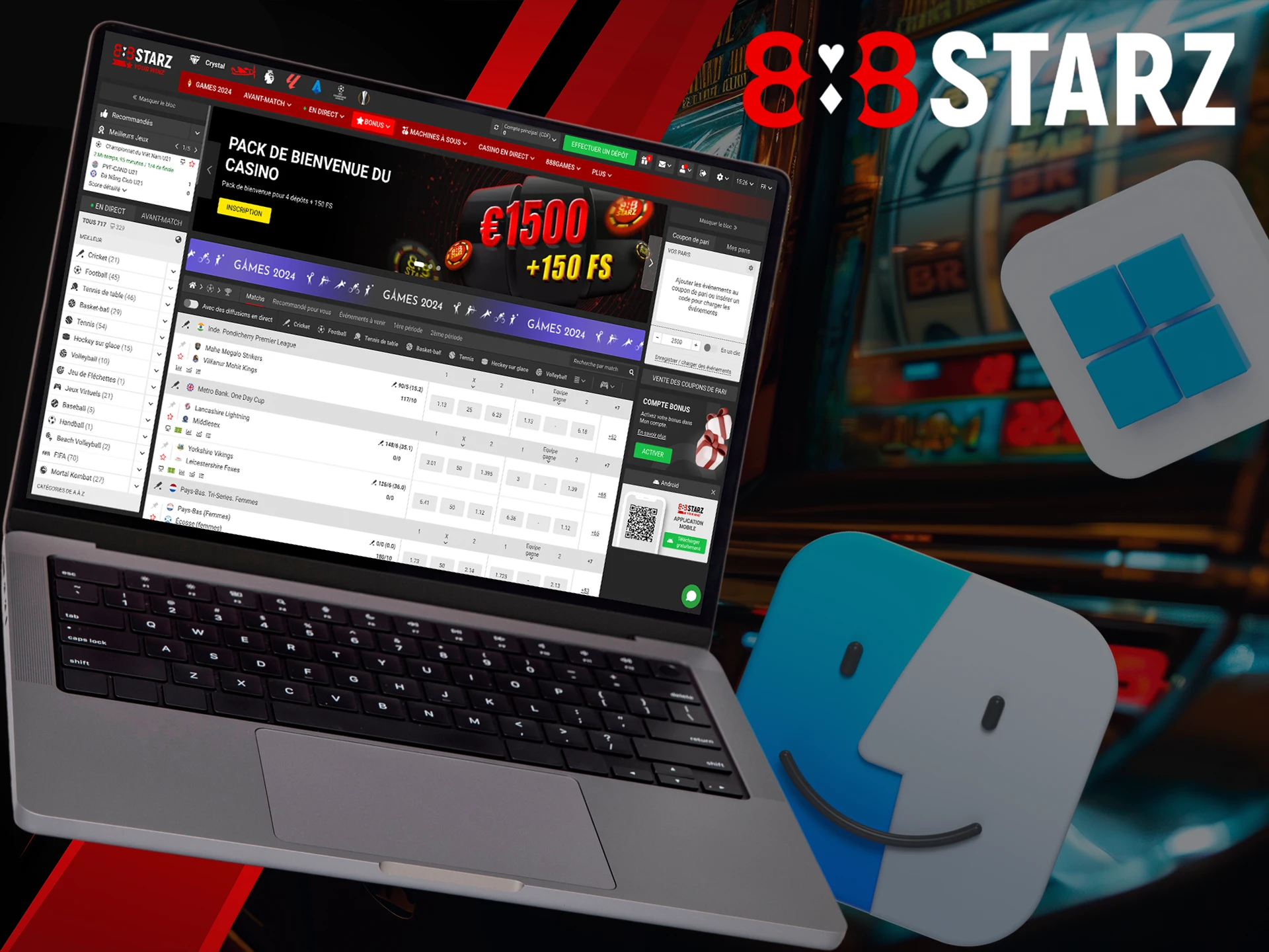Become a winner on your personal computer at 888Starz.