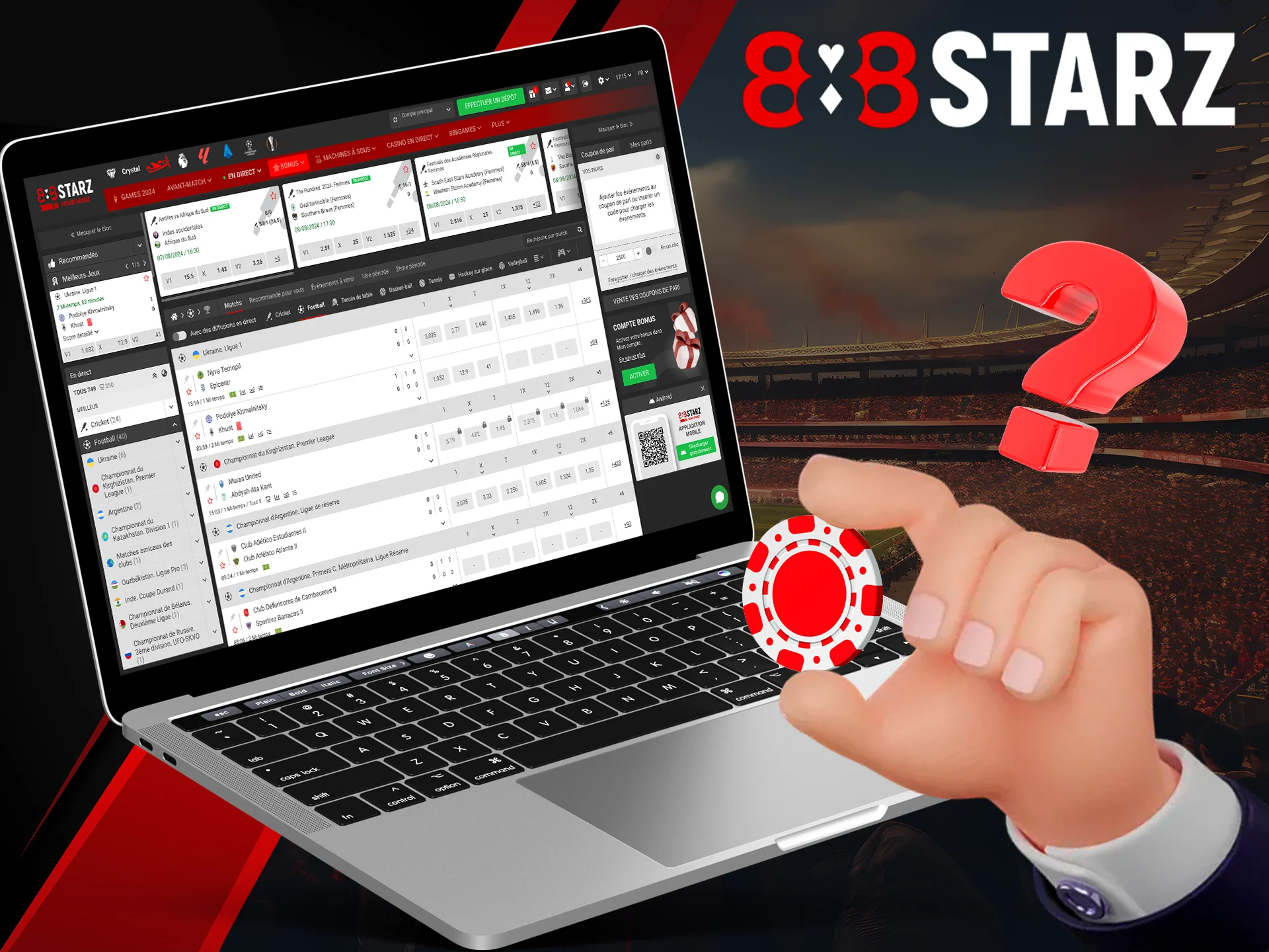 Learn how to bet on 888Starz.