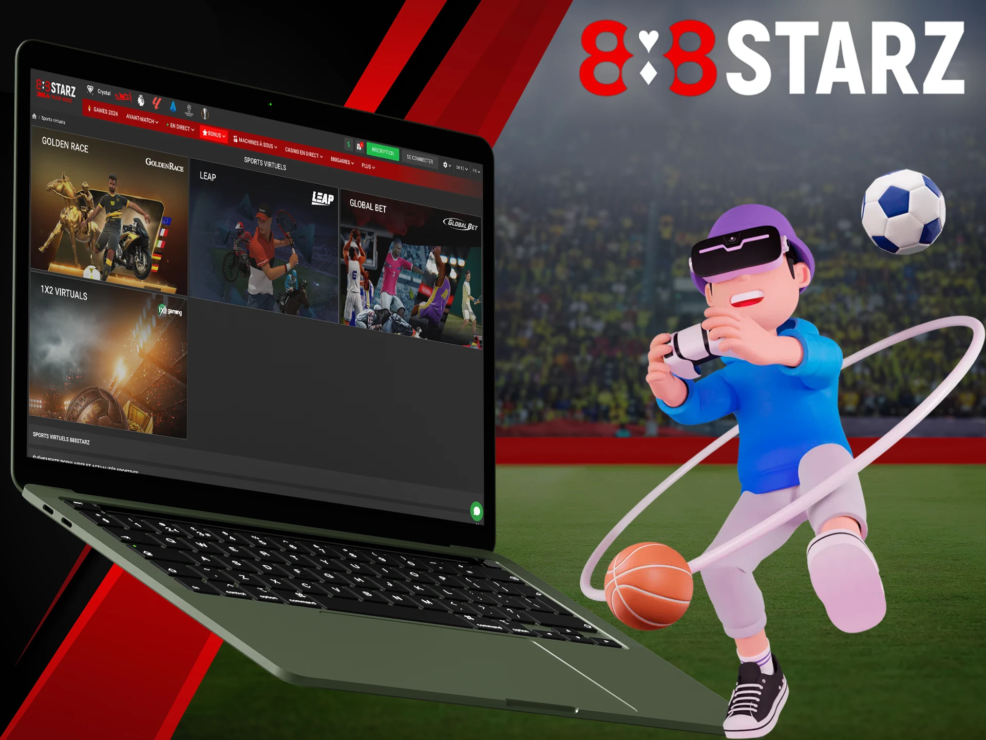 Discover virtual sports at 888Starz.